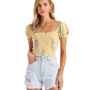Billabong Honeysuckle Crop Top